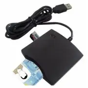 Parveidotājs Transcend  Smart Card Reader Usb Pc/Sc Black Ez100Pu-B-N68 8139265854959