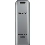 Usb-Stick 256Gb Pny Elite Steel Usb 3.1 retail  Fd256Esteel31G-Ef 3536403372330 85235110