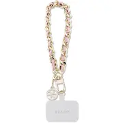 Portatīvo datoru soma Guess  hand strap Guouchsamc4P Saffiano Chain Strap 4G Charm pink 3666339170660