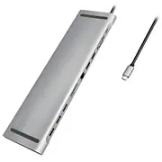 Logilink Usb 3.2 1-Docking-Station Usb-C 11-Port Pd silver  Ua0373 4052792062847 137095