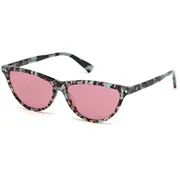 Saulesbrilles sievietēm Web Eyewear We0264-5555Y Lēca/Tiltiņš/Ausu kājiņa 55/14/140 mm  889214051851
