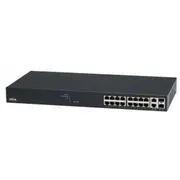 Switch Axis 5801-693 pārvaldāms Gigabit Ethernet tīkla slēdzis 10/100/1000 ar Poe atbalstu Black  7331021055292