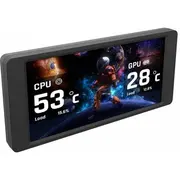 Thermaltake Lcd ekrāna komplekts Black 6.0Inch  Ac-079-Oo1Nan-A1 4711658544834