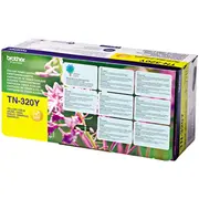 Toner Brother Tn-320 Yellow Oryginał  Tn320Y 5712505002391