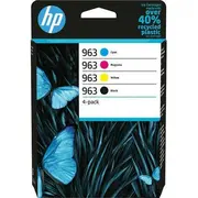 Tusz Hp oryginalny ink / tusz 6Zc70Ae301, 963, Cmyk, blistr, 4-Pack Officejet Pro 9010, 9012, 9014, 9015, 9016, 9019 Zakupy bez rejestracji. Punkt odbioru Warszawa Ochota  Ihp6Zc70Aeqg 0195122352226