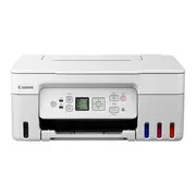Canon Pixma G3571 Megatank - Multifunktionsdrucker Farbe Tintenstrahl nachfüllbar Legal 216 x 356 mm/A4 210 297 mm Original A4/Legal Medien bis zu 11 ipm Drucken 100 Blatt Usb 2.0, Wi-FiAc weiß 5805C026  4549292205510 169402