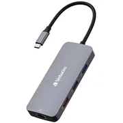 Verbatim 32152 Dokstacija Usb-C - Hdmi / 3Xusb-A /Sd microSD 2Xusb-C Eternet  023942321521