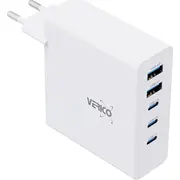 Verico Ladegerät Mojo Gan 140W Pd, 5-Port Usb-A  Usb-C Wh retail 4Oj-Abgwe1-N1 4713095609169 85044083