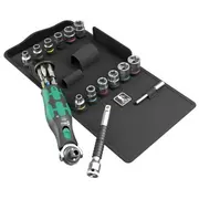 Komplekts Wera 8009 Zyklop Pocket 4 atslēgu komplekts metriskajam / imperiālajam izmēram  05004285001 4013288227591