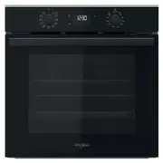 Whirlpool Omr58Hu1B Krāsns A 60Cm 71L 8F Pizza Black Push pogas  859991659950 8003437939266
