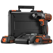 Urbjmašīna-Skrūvgriezis BlackDecker Asd18Kb 18 V 2 x akumulators 1.5 Ah  Asd18Kb-Qw 5035048447550