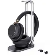 Yealink Bh76 Plus Wireless Headset Uc mit Ladestation Black  1208700 6938818321564