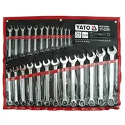 6-32 mm plakano gredzenu atslēgu komplekts, 25 gab., Yato Yt-0365  5906083903656 Nreyatzkl0015