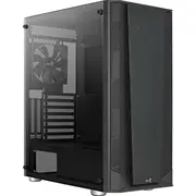 Aerocool Prism-G-Bk-V1 Midi Tower Black  Accm-Pb29013.11 4711099471751