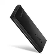 Axagon Eem2-Ub2 M.2-Gehäuse, Nvme, Usb-C 3.1, 10 Gbit/S - Black  Zuwe-585 8595247908506
