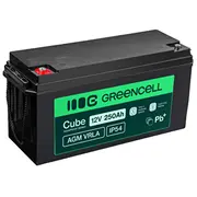 Akumulator Agm Vrla 12V 250Ah Ip54  Agm12V250Ah-J 5904326376403 Azgceuay12V250J