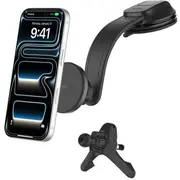 Belkin magnētiska automašīnas turētāja ar 15W Qi2 bezvadu uzlādi Ai  Wic012Hqbk 0745883925681