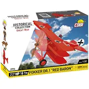 Klocki Fokker Dr.1 Red Baron 221 klocków  Cobi-2996 5902251029968 Wpcbks0Chi29968