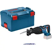 Bosch Powertools Pro akumulatora zāģis Biturbo Gsa 18V-28 Professional solo Blue/Black, bez un lādētāja, L-Boxx  06016C0001 4059952581477