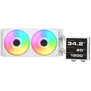 Cougar Cpu Wasserkühlung Poseidon Vistek Pro 240,Argb,White  Cgr-Psdvprgb-W-240 4710483779725 84733080