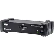 Pārslēdzējs Aten Kvmp Usb 3.0 4K Hdmi Cs1822-At-G  4719264649417
