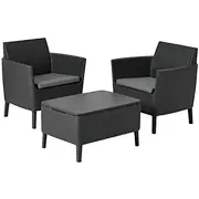 Dārza mēbeļu komplekts Salemo Balcony Set pelēks  29205935939 8711245155302