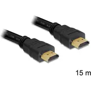 Delock Kabel High Speed Hdmi mit Ethernet, A Stecker  15 m 82710 4043619827107