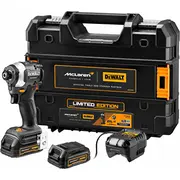 Dewalt Akku-Schlagschrauber Dcf85Me2Gt, 18Volt, 1/4, im Mclaren Design Gray/Black, 2X Powerstack Li-Ion-Akku 1,7 Ah, in T Stak Box  Dcf85Me2Gt-Qw 5035048807934