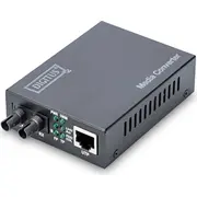 Digitus Fast Ethernet Medienkonverter Rj-45 auf St-Duplex Black  Dn-82010-1 4016032293088
