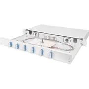 Digitus Lwl Spleißbox 1He bestückt  6X Sc Dx Os2 Gray Dn-96320/9 4016032278337 85044060