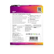 Dysk zewnętrzny Hdd Silicon Power Armor A60 5Tb Czarno-Zielony Sp050Tbphda60S3K  4712702658521 Diaslpzew0029