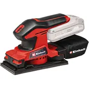 Einhell Power X-Change Akku-Schwingschleifer Tc-Os 18/187 Li-Solo, 18Volt Rot/Black, ohne Akku und Ladegerät  4460725 4006825642735