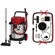 Rūpnieciskais putekļsūcējs Einhell Te-Vc 2350 Sacl, mitrs/sausais Red/Stainless steel, 1,600 watts  2342475 4006825657494