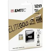 Emtec mSD 256Gb Uhs-I U1 Elitegold  Adapter Ecmsdm256Gxc10Gp 3126170177483 85235110