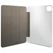 Tablet maciņš Guess Etui Guic12Pusasbk Apple iPad Pro 12.9 2021 5. paaudze Grāmatu vāks Black Saffiano kolekcija  Gue1236Blk 3666339016487