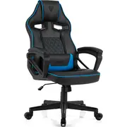 Fotel Sense7 Knight czarno-niebieski  5907783039713