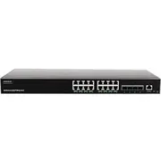 Grandstream Pārvaldāmas L3 Gigabit Ethernet tīkla savienojumi 10/100/1000 ar Poe Atbalstu Gray  Gwn7812P 6947273704546