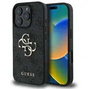 Guess 4G Big Logo Case Aizsargapvalks Priekš Apple iPhone 16 Pro Max  Guhcp16X4Gmggr 3666339327552