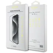 Guess Screen Protector 2.5D for iPhone 16 / melns  Gutgp16Sbokgcit 3666339342869