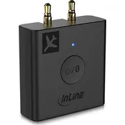 Inline  Bluetooth audio raidītājs lidmašīnai, Bt 5.0, aptX Hd/Ll, lidojuma adapteris ar uzlādes futrāli 99160I 4043718289578