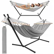 Iso Trade Dārza šūpuļtīkls 200X150Cm ar rāmi 27293  5900779962408