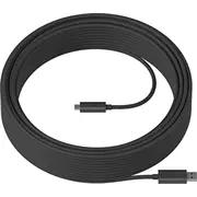 Kabel Usb Logitech Usb-A - Usb-C 25 m Black 939-001802  0097855147103