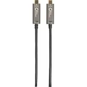 Kabelis Usb Microconnect Usb-C - 10 m Black Mc-Usb3.1Cc10Op  5704174261346