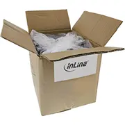 Barošanas kabelis Inline 40 gab. Lielapjoma iepakojums  Strāvas 3 pin Iec C13 uz C14 black 1.5M B-16631A 4043718316267