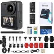 Kamera Kandao Qoocam 3 360 darbības kamera - motocikla komplekts  Q23G-03 6972805230811