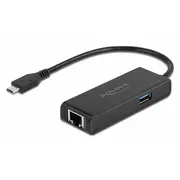 Tīkla karte Delock Usb Type-C adapteris uz 2.5 Gigabit Lan ar Type-A ligzdu, 3.2 Gen 1 3.1 Type-C, 10,100,1000 Mbit/S, Ieee 802.3, 802.3Ab, 802.3Az, 802.3Bz, 802.3U, Black, Rj-45, aktivitāte, savienojums  63826 4043619638260