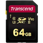 Karta Transcend 700S Sdxc 64 Gb Class 10 Uhs-Ii/U3 V90 Ts64Gsdc700S  760557841913