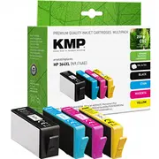 Kmp Patrone Hp Nr.364Xl N9J74Ae bk,c,m,y remanufactured  1712,4005 4011324001211 84439990