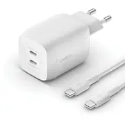 Lādētājs Belkin 65W Dual Usb C Gan  Wch013Vf2Mwh-B6 0745883844678