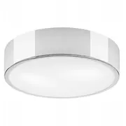Lamkur Dante 43951 griestu lampa moderns metāla stikla abažūrs 2X60W E27 hroms/white  5907687443951